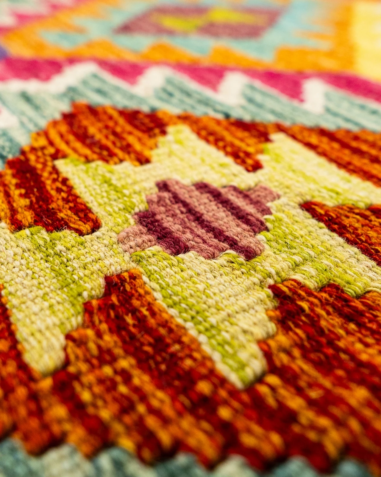 Kilim Afgana/o Grande WAS25 - Imagen 5