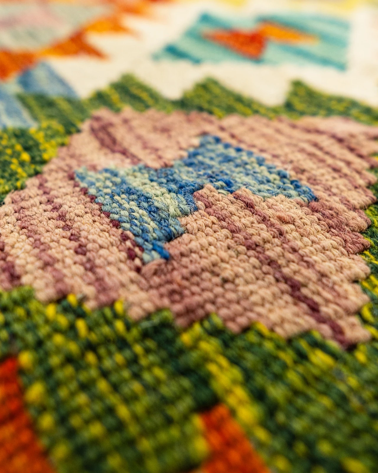 Kilim Afgana/o Grande WAS47 - Imagen 4