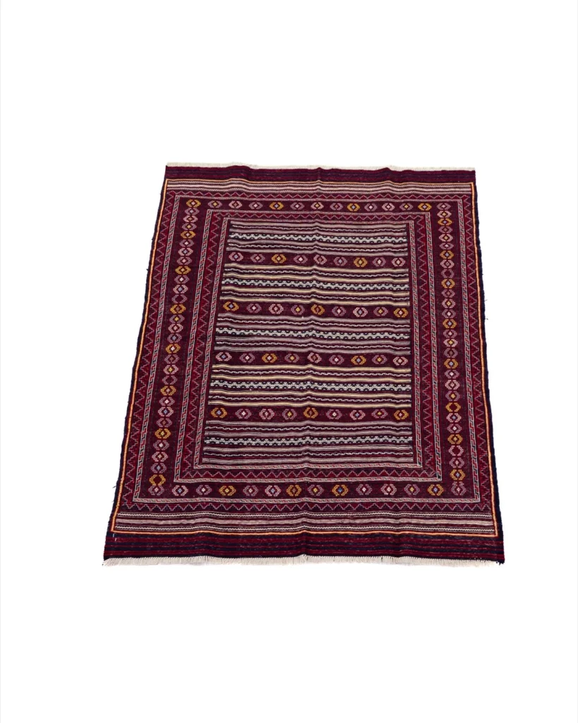 Alfombra Afgana/o Mediana/o Especialidad IBR94, vista completa