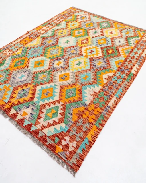 Kilim Afgana/o Mediana/o KAB57 - Imagen 2