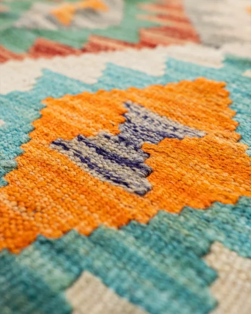 Kilim Afgana/o Mediana/o KAB57 - Imagen 4