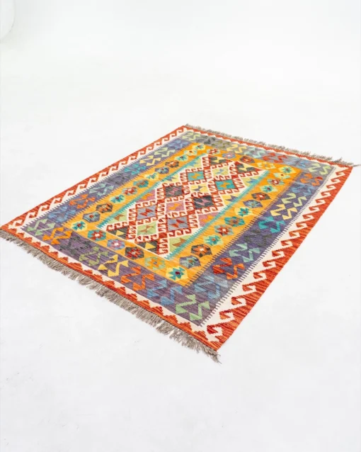 Kilim Afgana/o Mediana/o KAB43 - Imagen 2