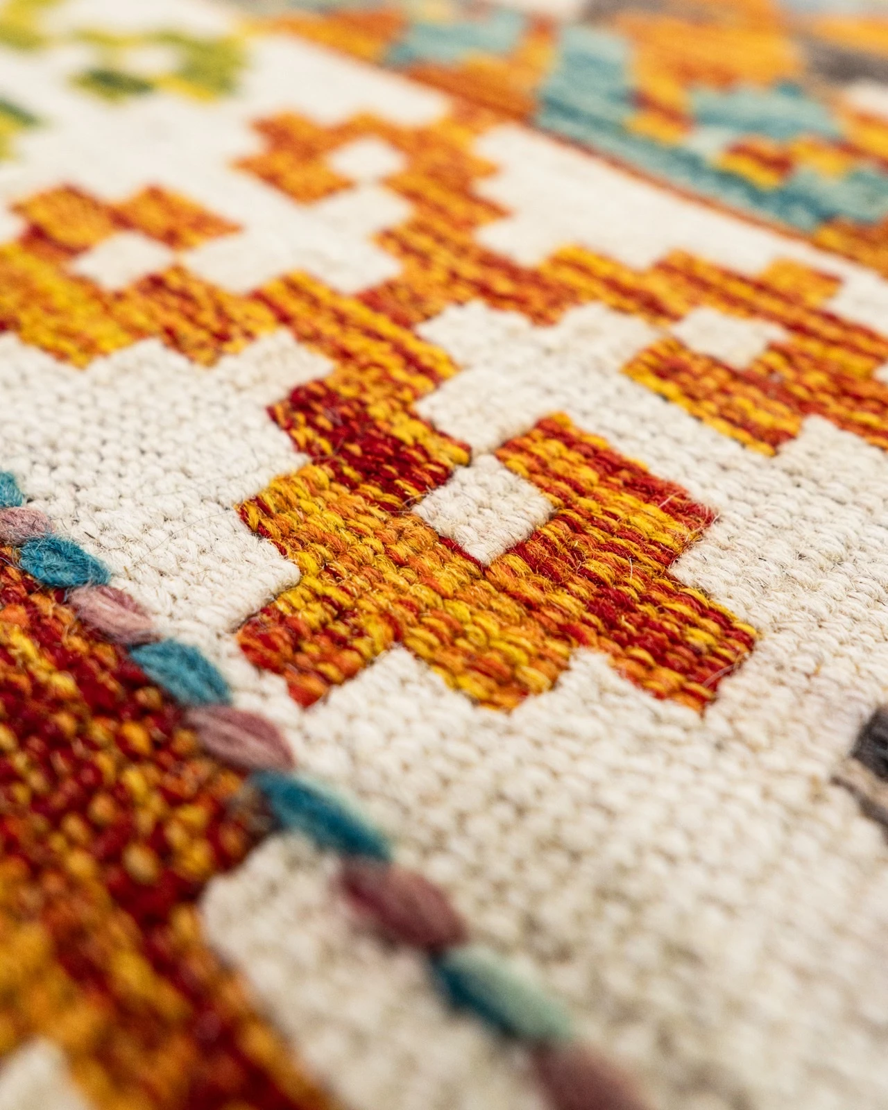 Kilim Afgana/o Mediana/o WAS77 - Imagen 4