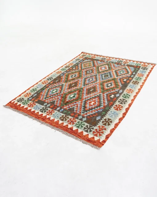 Kilim Afgana/o Mediana/o KAB50 - Imagen 2
