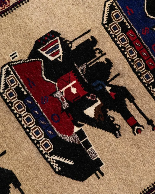 Alfombra Afgana/o Pequeña/o Especialidad IBR88 - Imagen 3