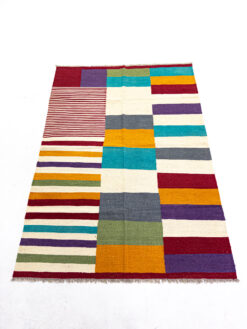 Alfombra artesanal Kilim Afgana,o, Pequeño,a SIM02 - Nomadas Design Ecuador