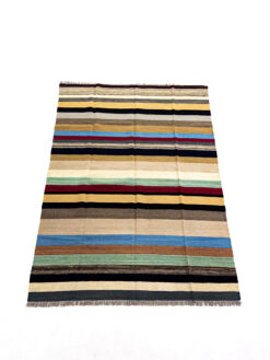 Alfombra artesanal Kilim Afgana,o, Mediano,a SIM16 - Nomadas Design Ecuador