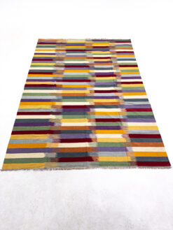 Alfombra artesanal Kilim Afgana,o, ExtraGrande, SIM57 - Nomadas Design Ecuador